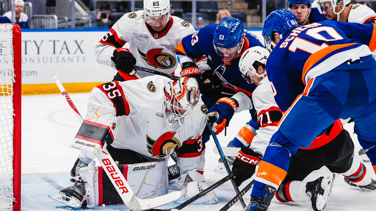 Senators shut out Islanders for 4th straight win, clinch playoff berth