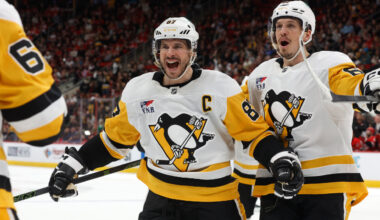 Sidney Crosby passes Steve Yzerman on NHL's all-time points list