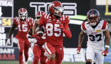 Stampeders WR Philpot keeping open mind about CFL's 2027 field changes