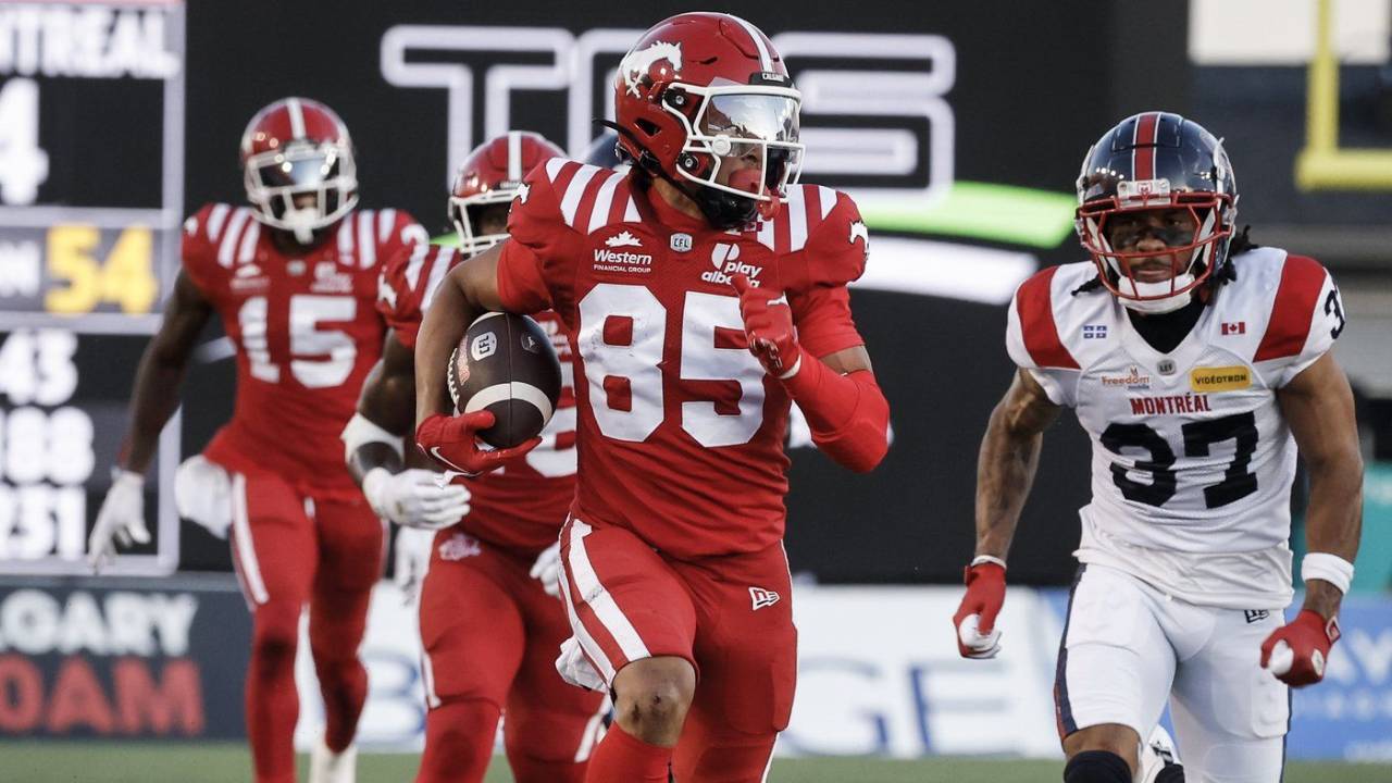 Stampeders WR Philpot keeping open mind about CFL's 2027 field changes