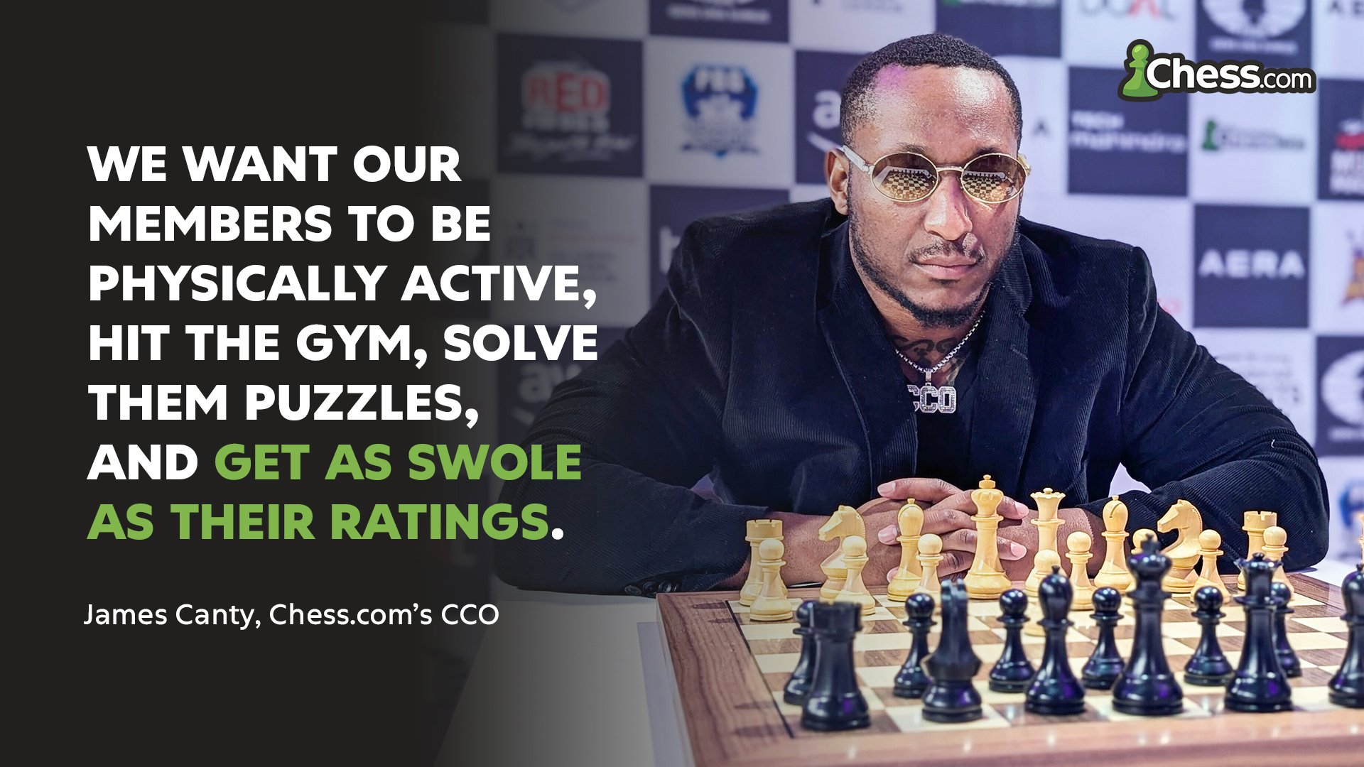 Chess.com's Chief Chessboxing Officer James Canty