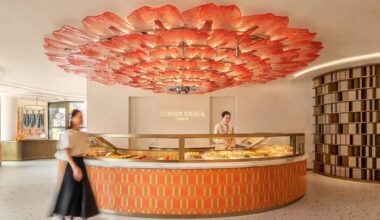 ccd reinterprets french pâtisserie as a tropical flagship in singapore