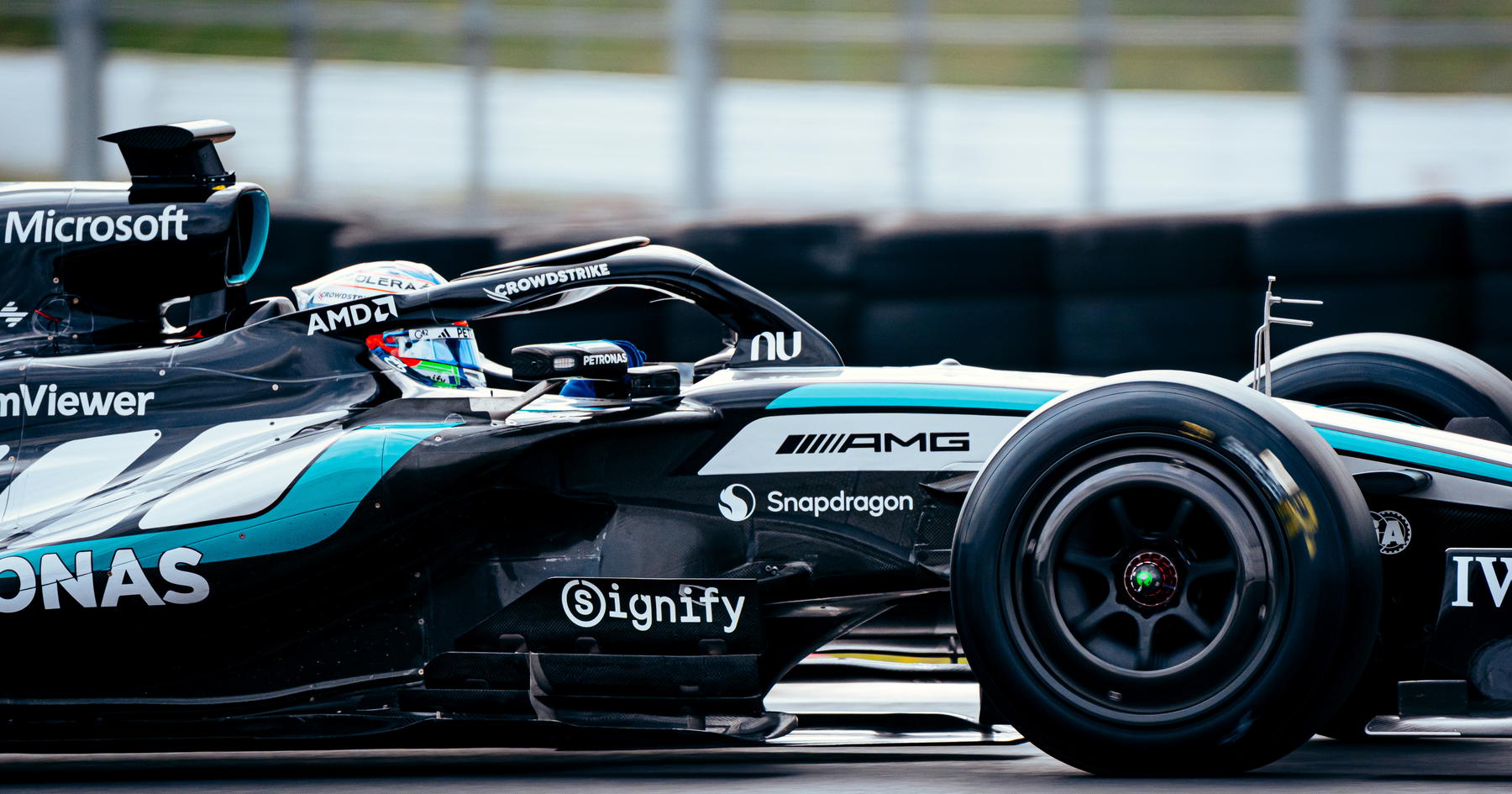 Mercedes 'beat' McLaren as special F1 test concludes