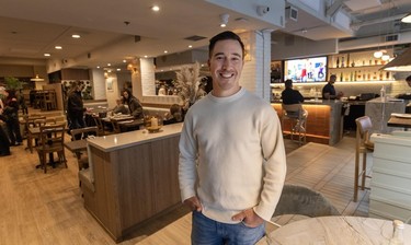 Colin Denton, co-owner, Dovetail Restaurant.