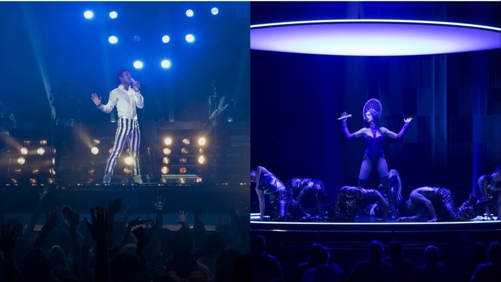 Imagining a pop star on screen inevitably feels phony