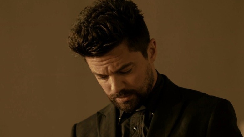 Jesse Custer looks downcast