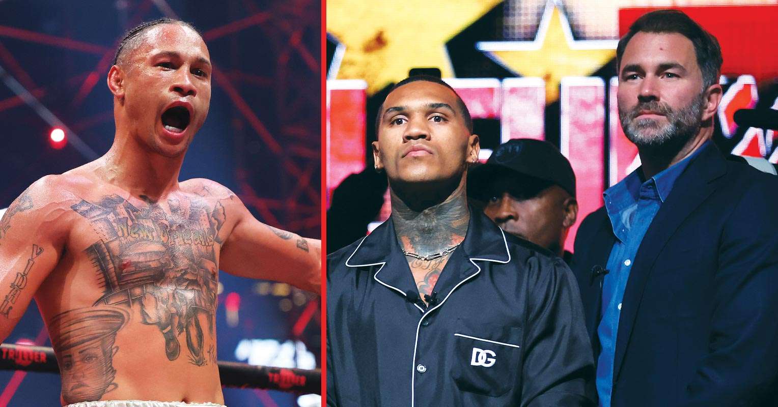 Eddie Hearn says ‘everyone knows’ the Conor Benn vs Prograis situation: “He’s badly injured”