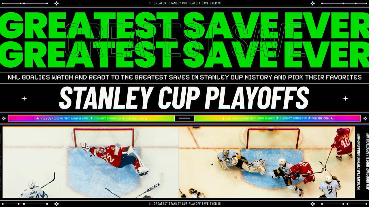 Puck Personality: NHL goalies pick best playoff save