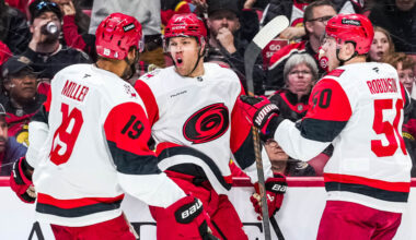 Hurricanes win Game 4, sweep Senators in Eastern 1st Round