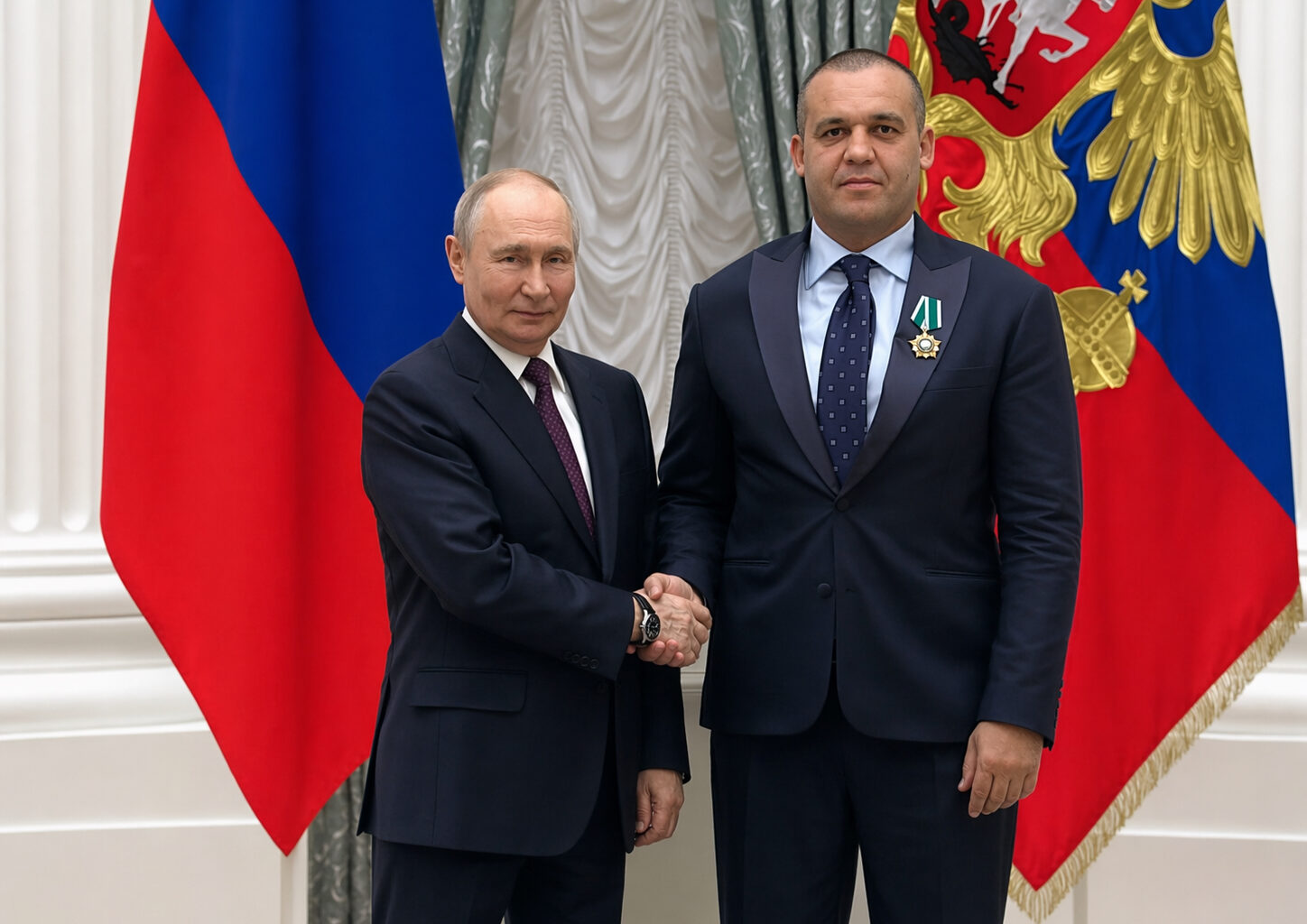 IBA President and elite boxers honoured with Russian high-level state awards