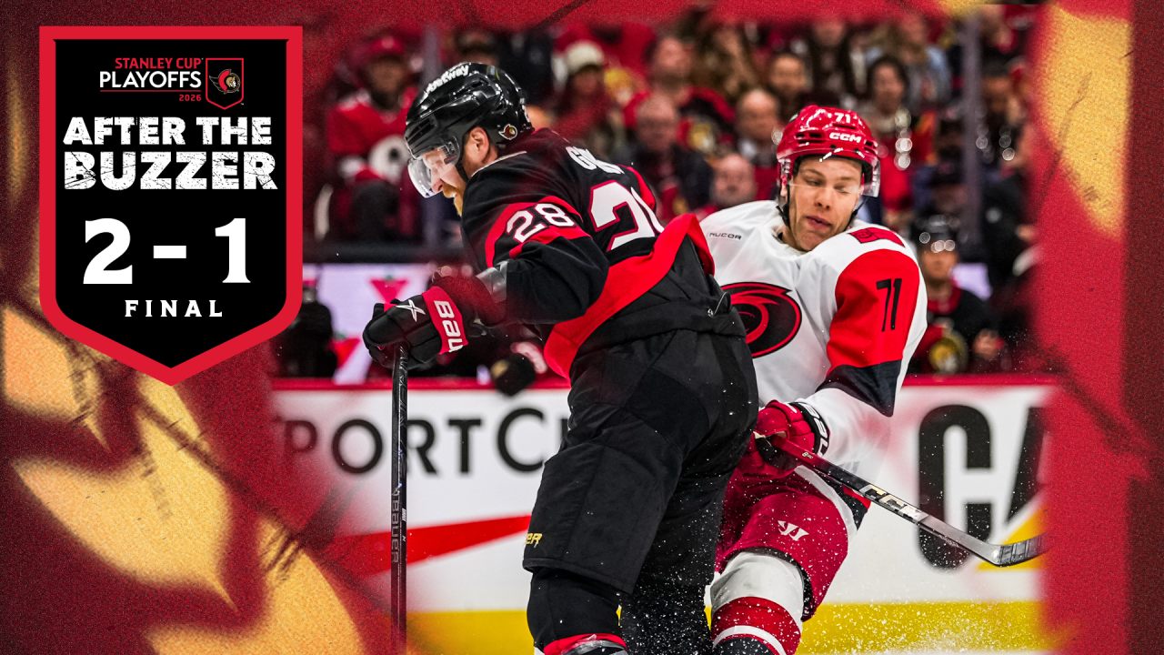 AFTER THE BUZZER: Sens stymied by Hurricanes