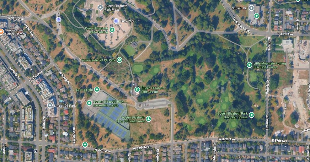 queen elizabeth park golf course vancouver