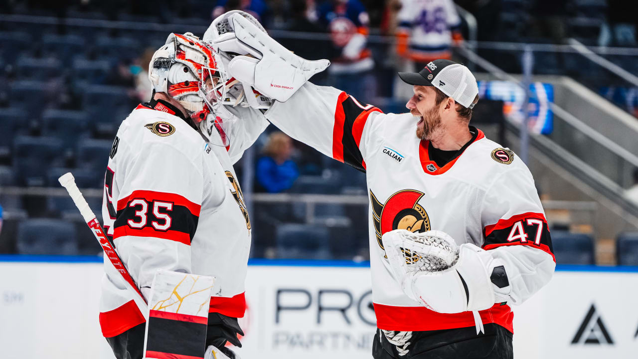 Linus Ullmark is giving the Senators belief as the series shifts to Ottawa