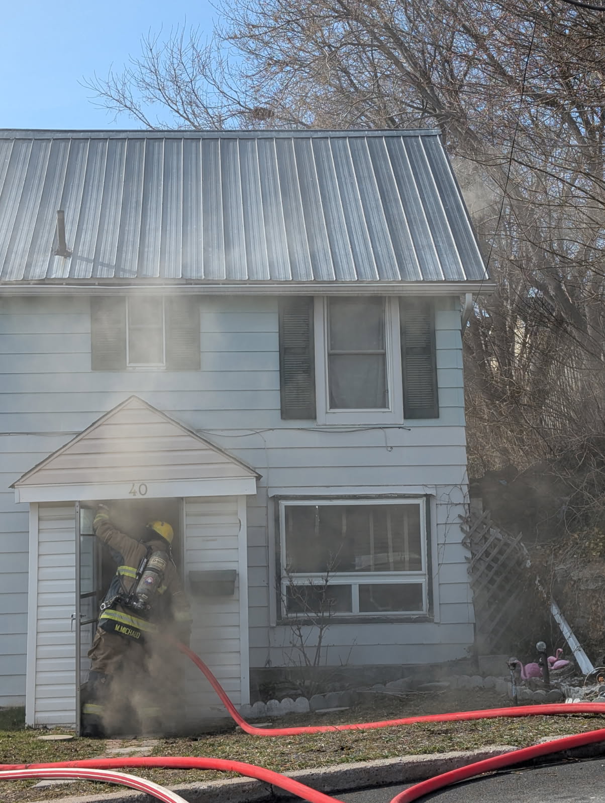 Cigarettes to blame for QW house fire