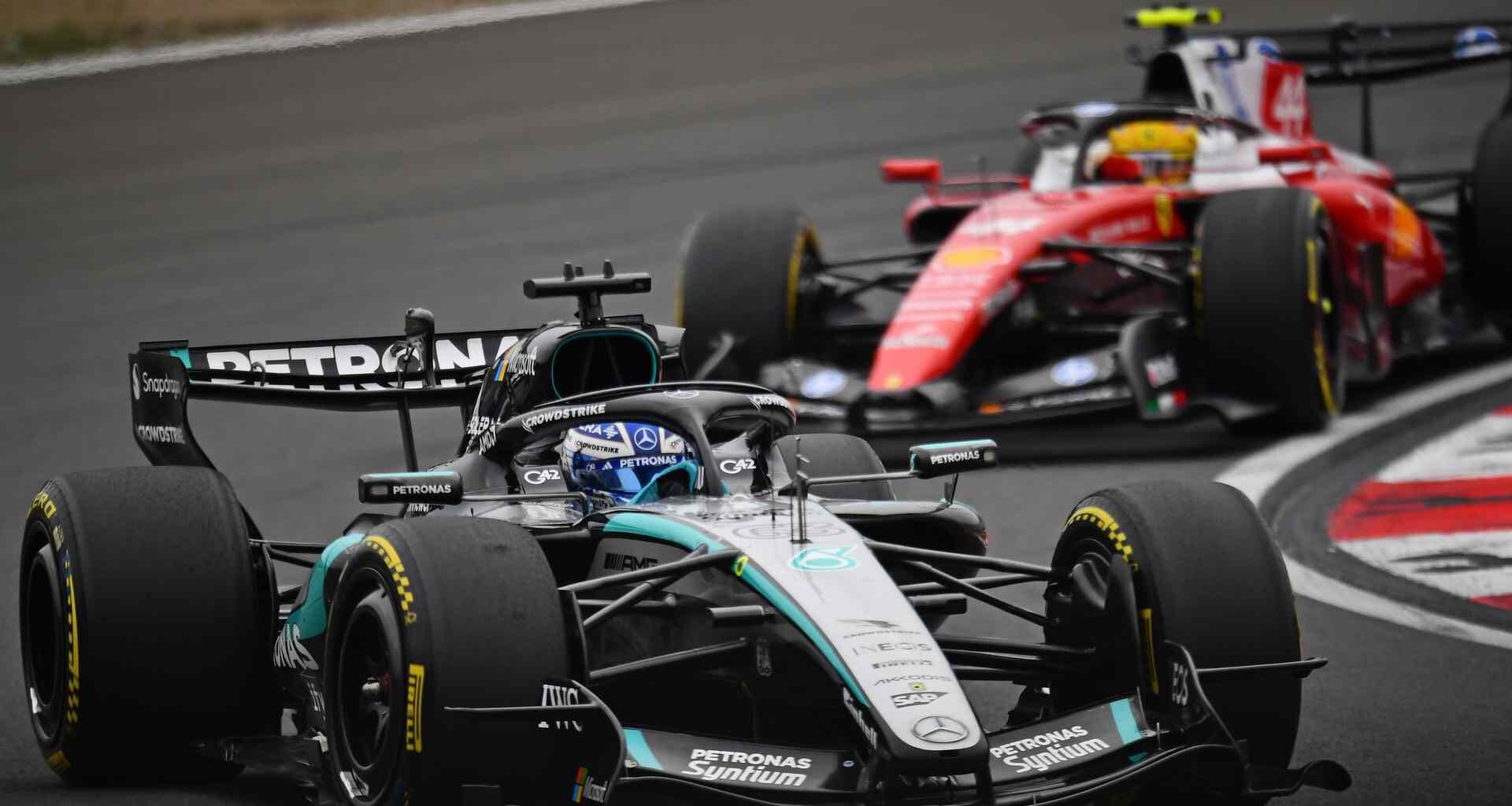 George Russell, Mercedes, Shanghai International Circuit, 2026