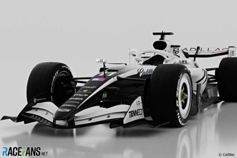 Cadillac's special livery for Miami Grand Prix, 2026
