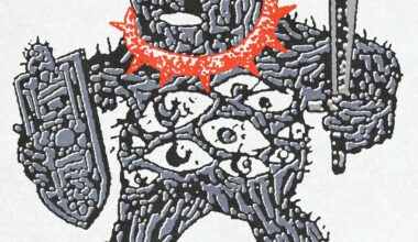 Reda Adi Pratama’s illustrations are punky, imperfect visions of a fantastical future