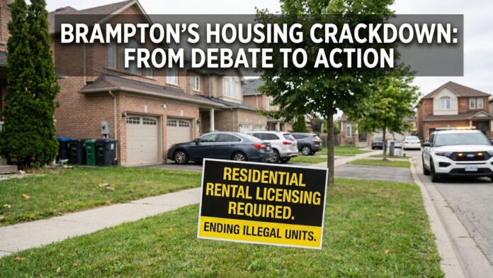 Old guard politics resurface as Brampton cracks down on illegal rentals and housing pressures