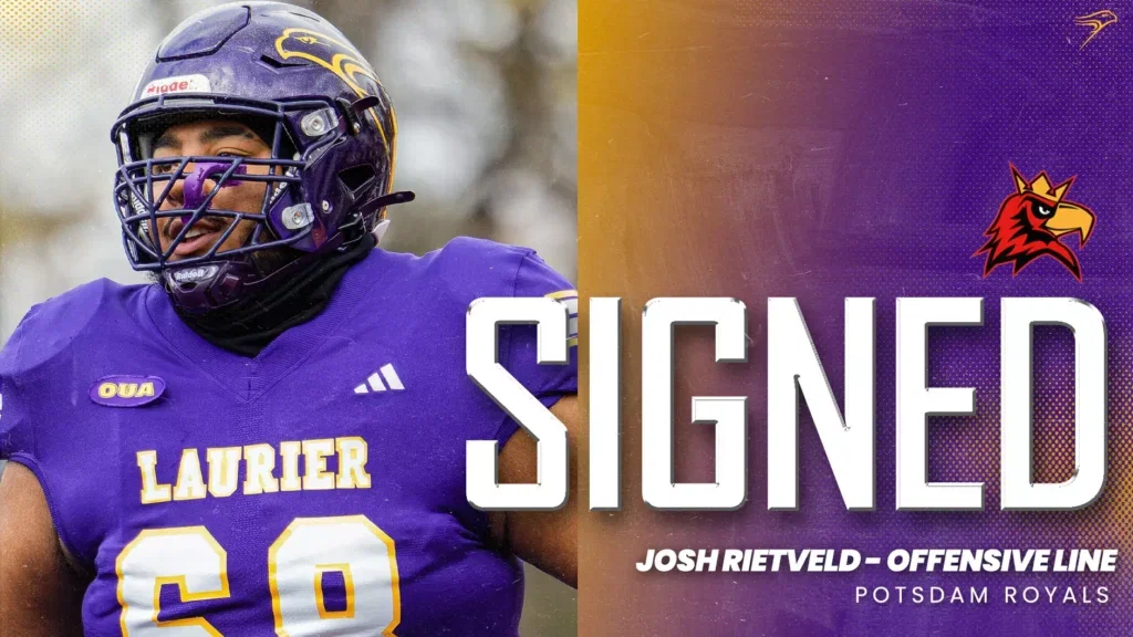 Two-time U Sports All-Canadian Josh Rietveld signs with Potsdam Royals