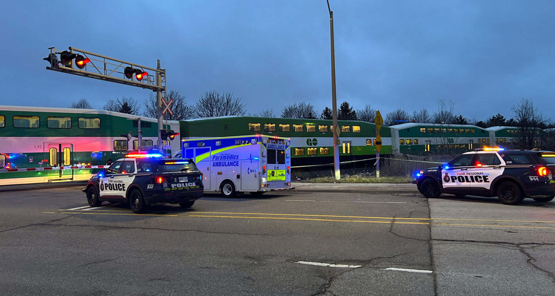 Police investigate after pedestrian struck, killed by train in Richmond Hill