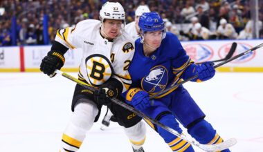 3 Things to Watch: Bruins at Sabres, Game 1 of Eastern Conference 1st Round