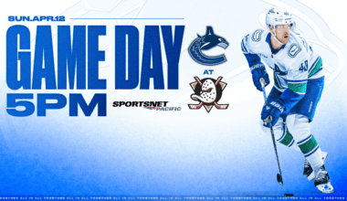 Game Notes: Canucks at Ducks