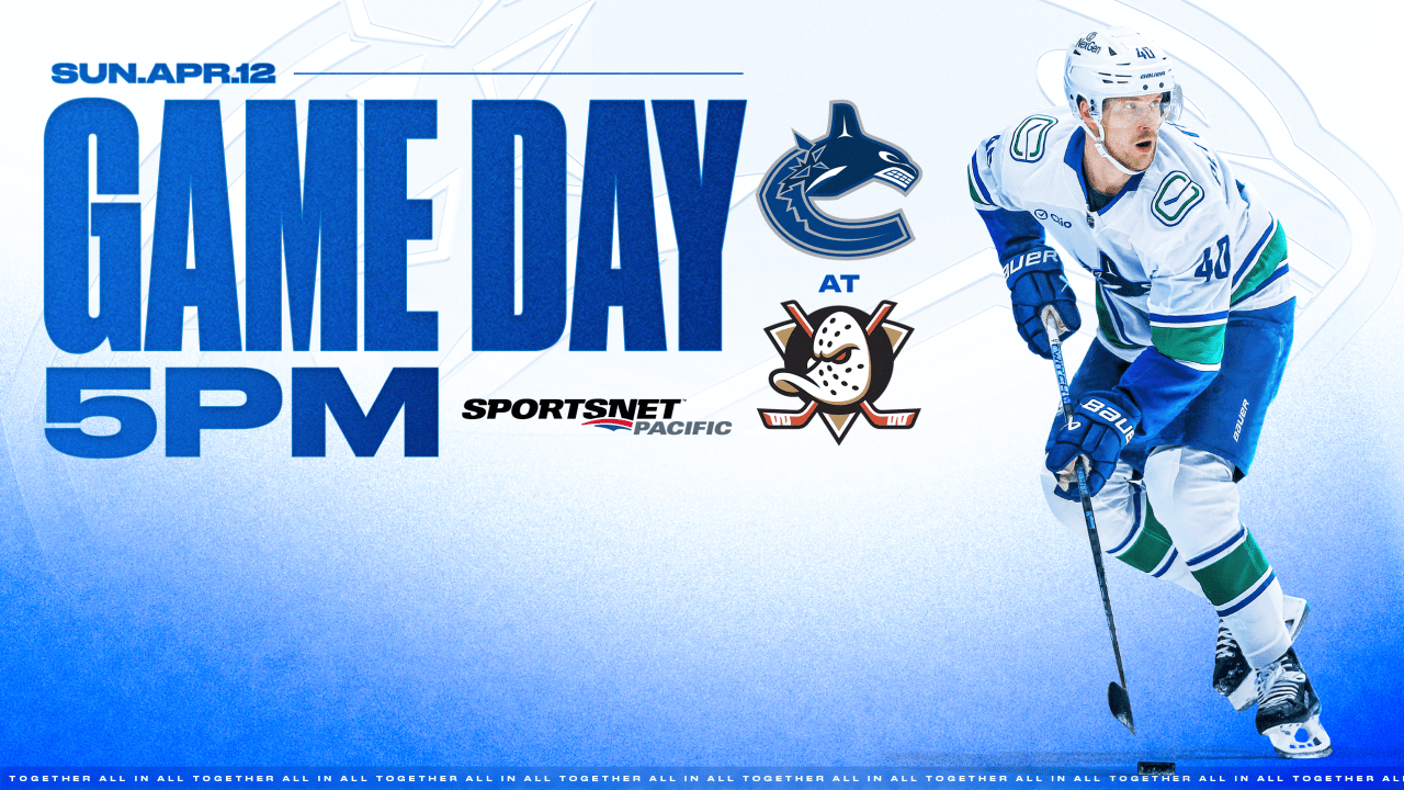 Game Notes: Canucks at Ducks