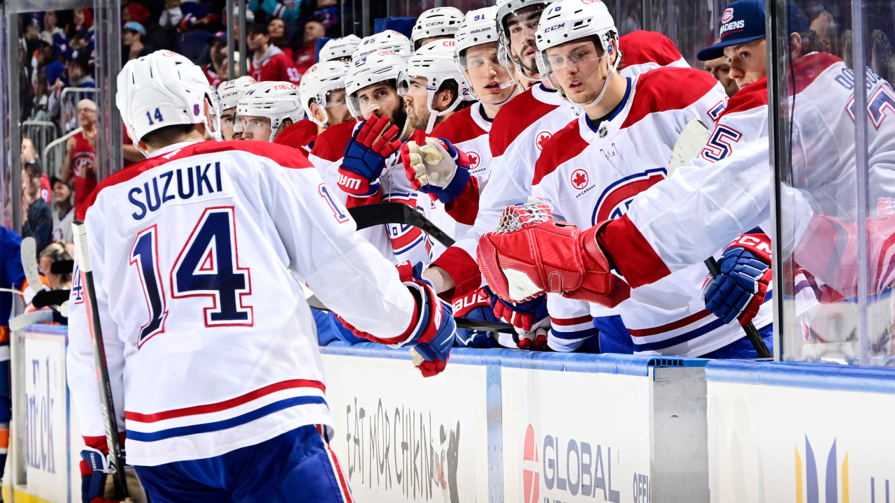 Suzuki surpasses 100 points, Canadiens eliminate Islanders from playoff race