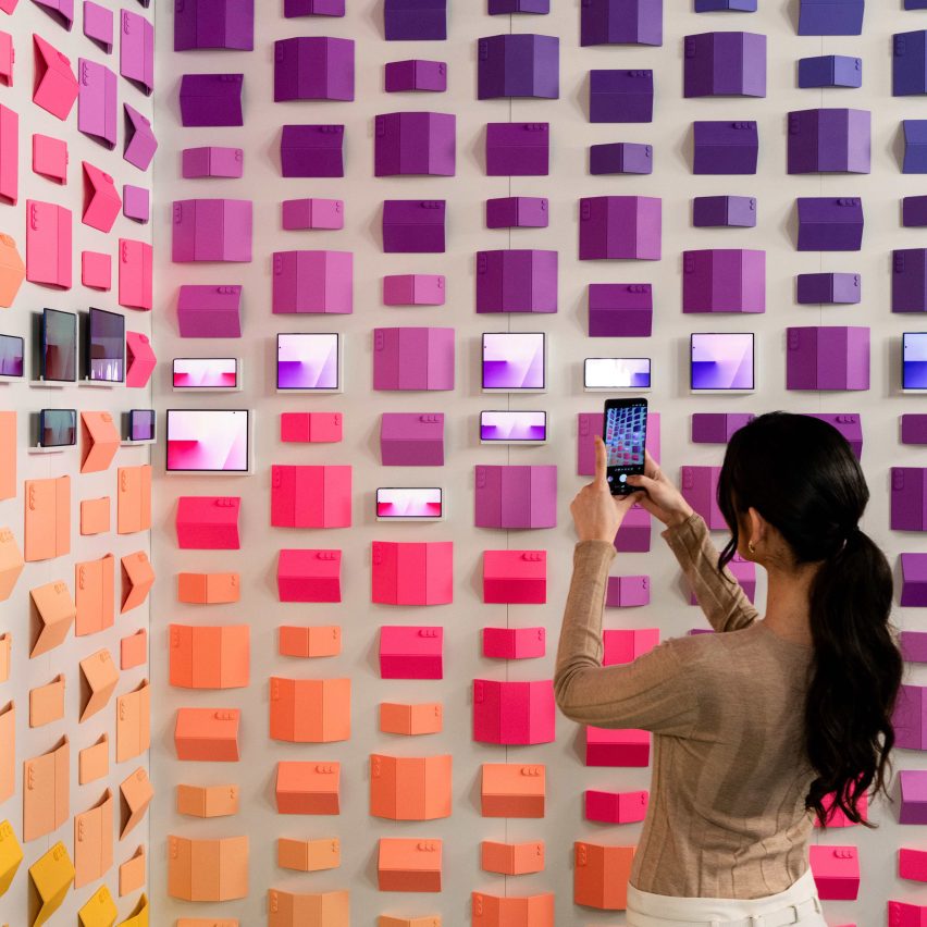 Samsung Milan design week exhibition