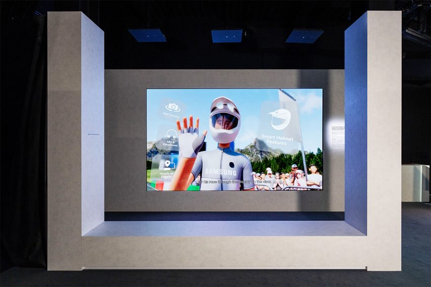 Samsung Milan design week exhibition