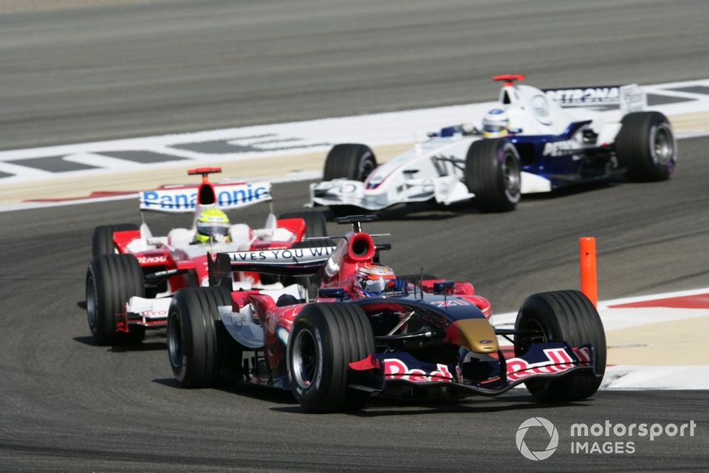 The Toro Rosso's high torque V10 made them difficult to pass - but the team managed only one point in 2006