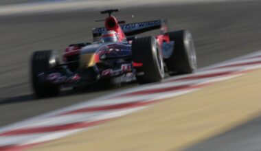 The remnant of the V10 era in F1's previous switch to V8 engines