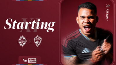 Roster Notes | Vancouver Whitecaps vs Colorado Rapids