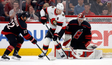 Hurricanes shut out Senators in Game 1