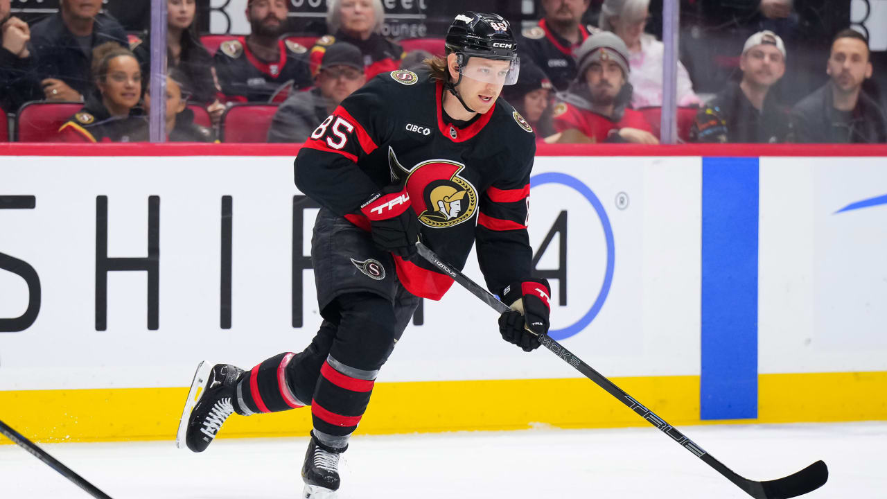 Sanderson leaves in 2nd period of Game 3 loss for Senators