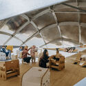 © Yumeng Zhu Shell Book Pavilion / LUO studio - Interior Photography