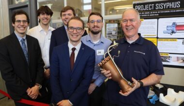 Student rocketry fires up with an advanced engine design | Waterloo News