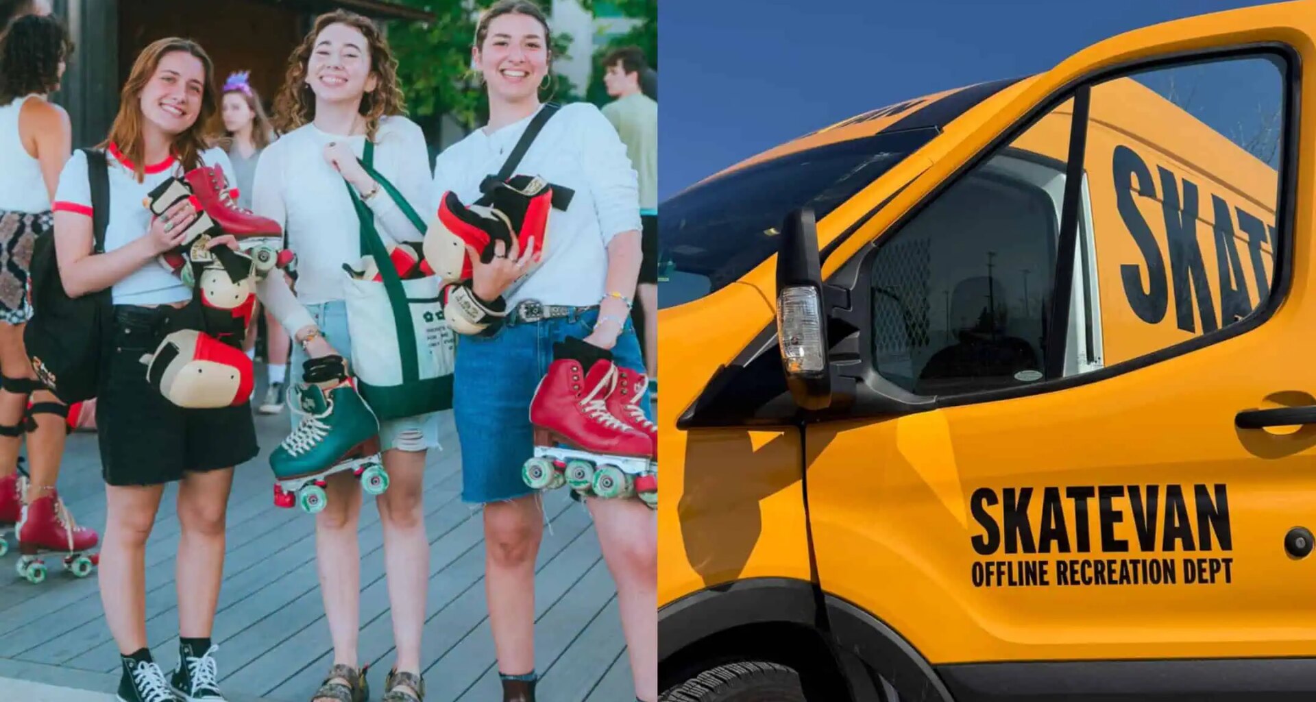 Try free roller skating when 'Skatevan' pop-up cruises into Brampton