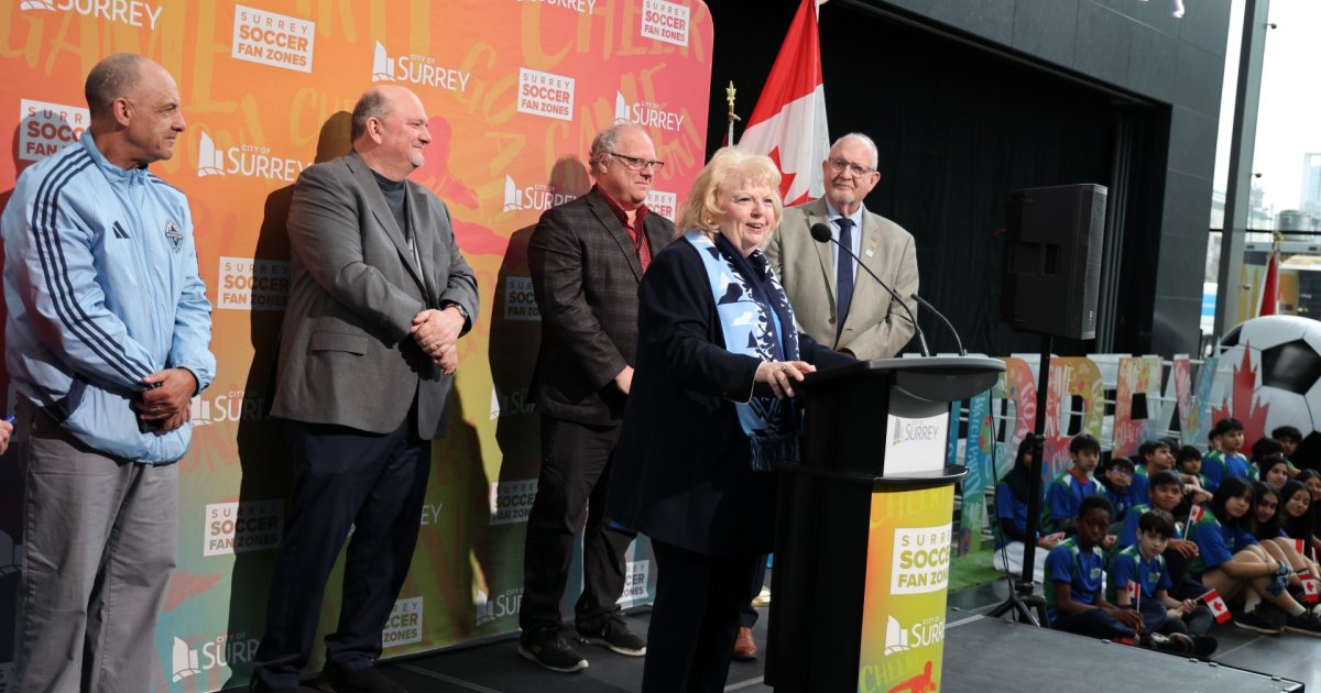 Opening dates announced for Surrey Soccer Fan Zones