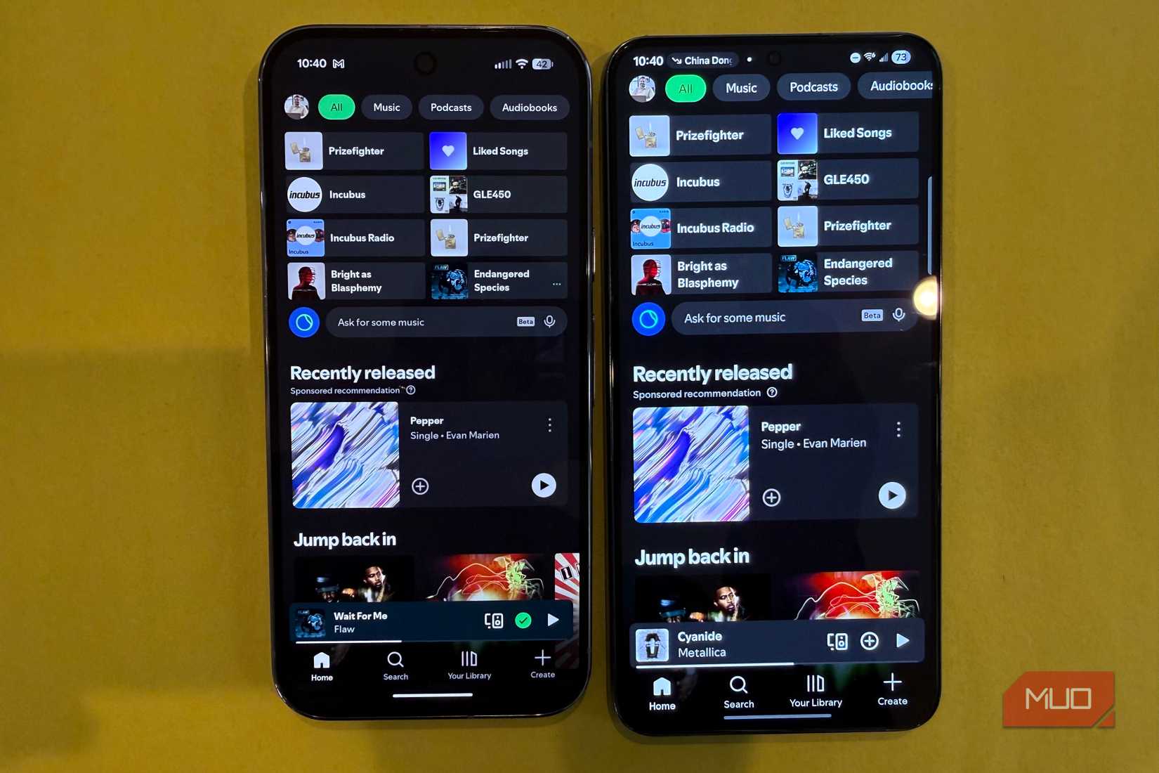 spotify pixel and samsung