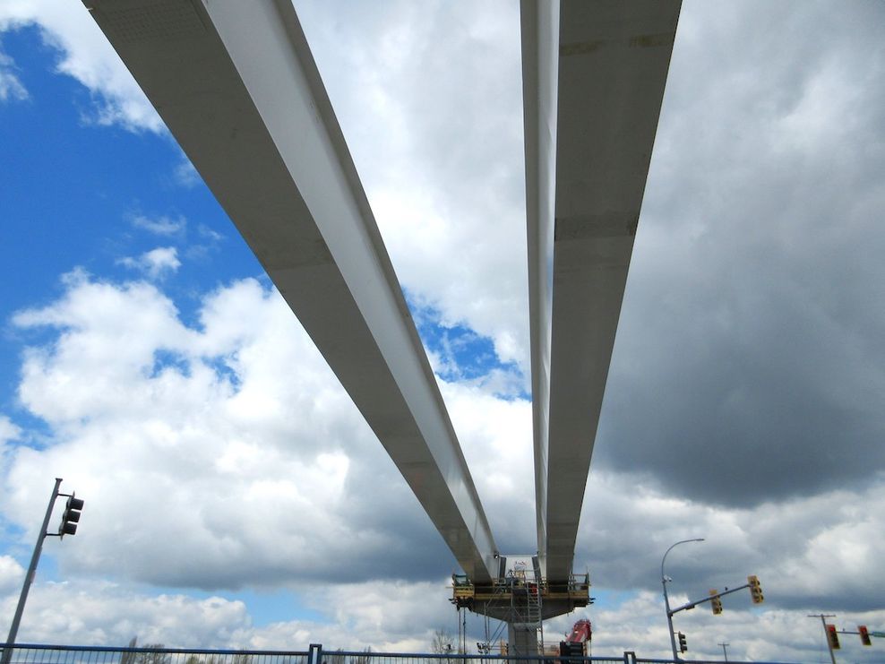 surrey langley skytrain april 2026 construction highway 15