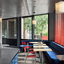 © Sharyn Cairns Suupaa Restaurant and Convenience Store / IF Architecture - Interior Photography, Table, Chair, Glass
