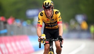 Rohan Dennis of Australia while in a competition in 2023