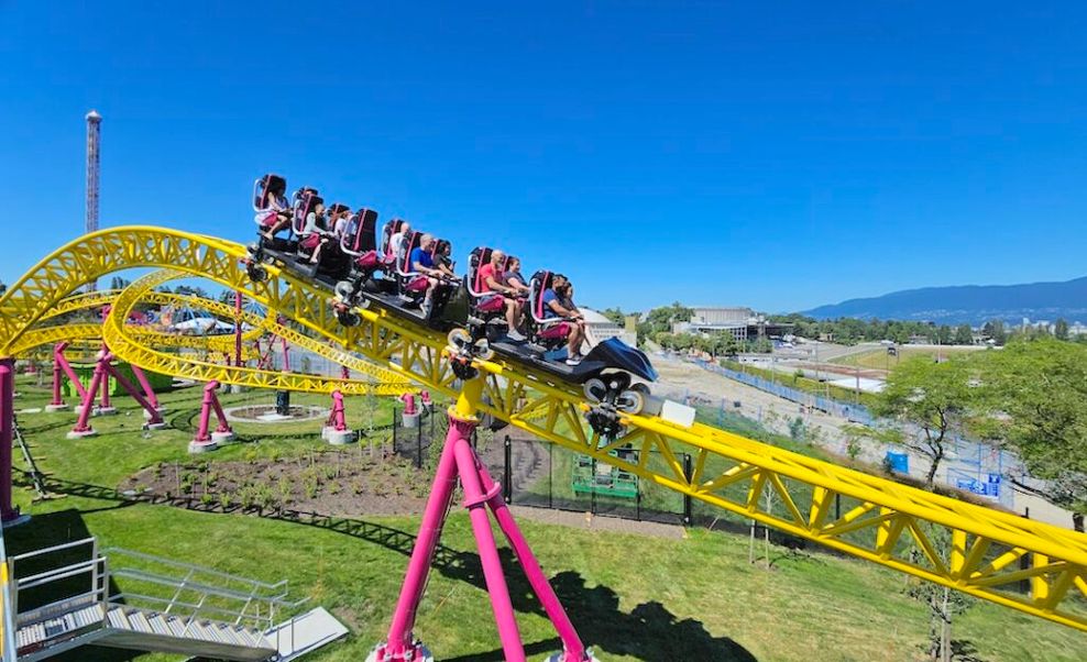 thundervolt launch coaster playland pne vancouver
