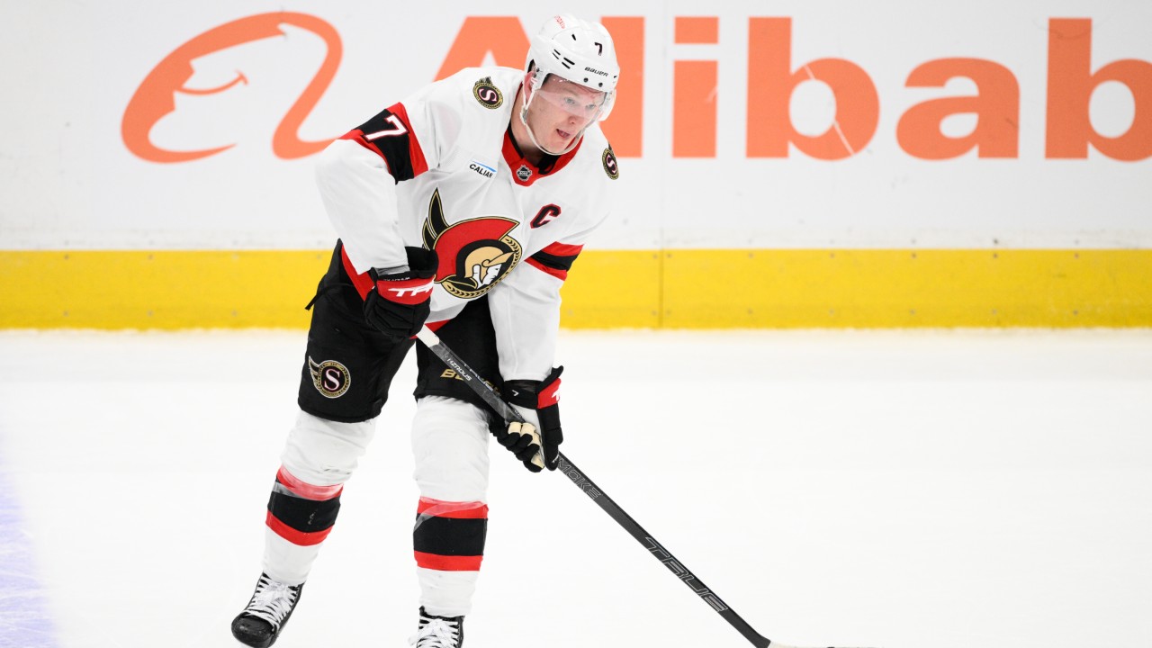 Senators' Brady Tkachuk exits vs. Islanders with injury