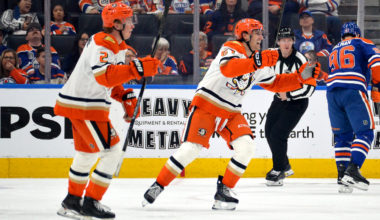 Gauthier breaks tie late in 3rd, Ducks edge Oilers in Game 2 to even West 1st Round
