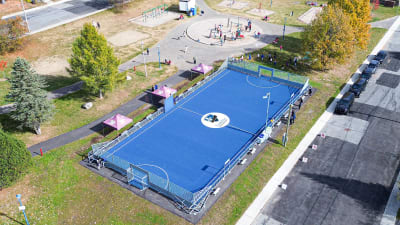 Lotbinière and Cowansville to receive a multisport mini-field from the Montreal Impact Foundation