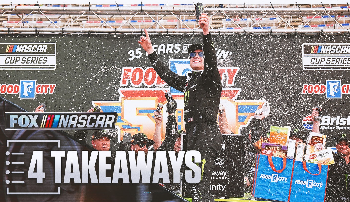 4 Takeaways From Ty Gibbs' First Career Victory In Cup As He Wins Bristol