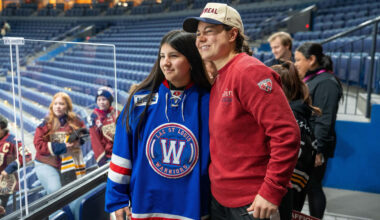 Color of Hockey: Roque 'at home' inspiring Indigenous girls in Montreal
