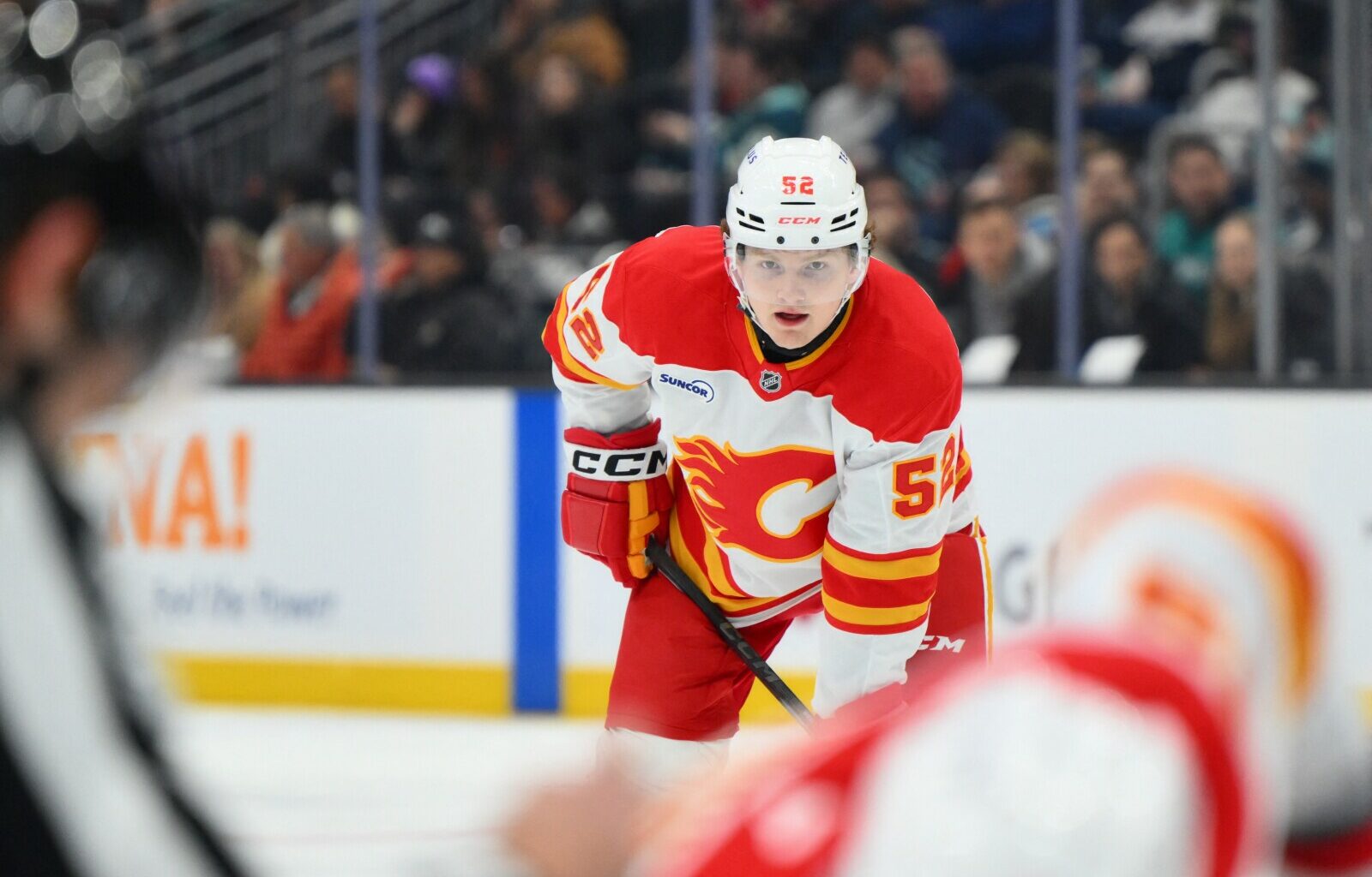 Abram Wiebe makes NHL debut with Calgary Flames - Grand Forks Herald